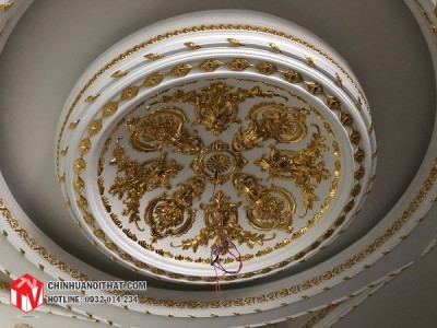 Mâm trần lõm R750 dát vàng