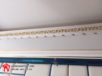 Chỉ trang trí trần giật cấp